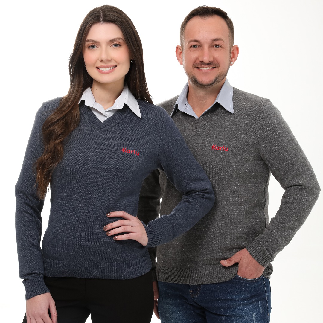 Sueter Modelo Suéter - Karlu Uniformes Profissionais